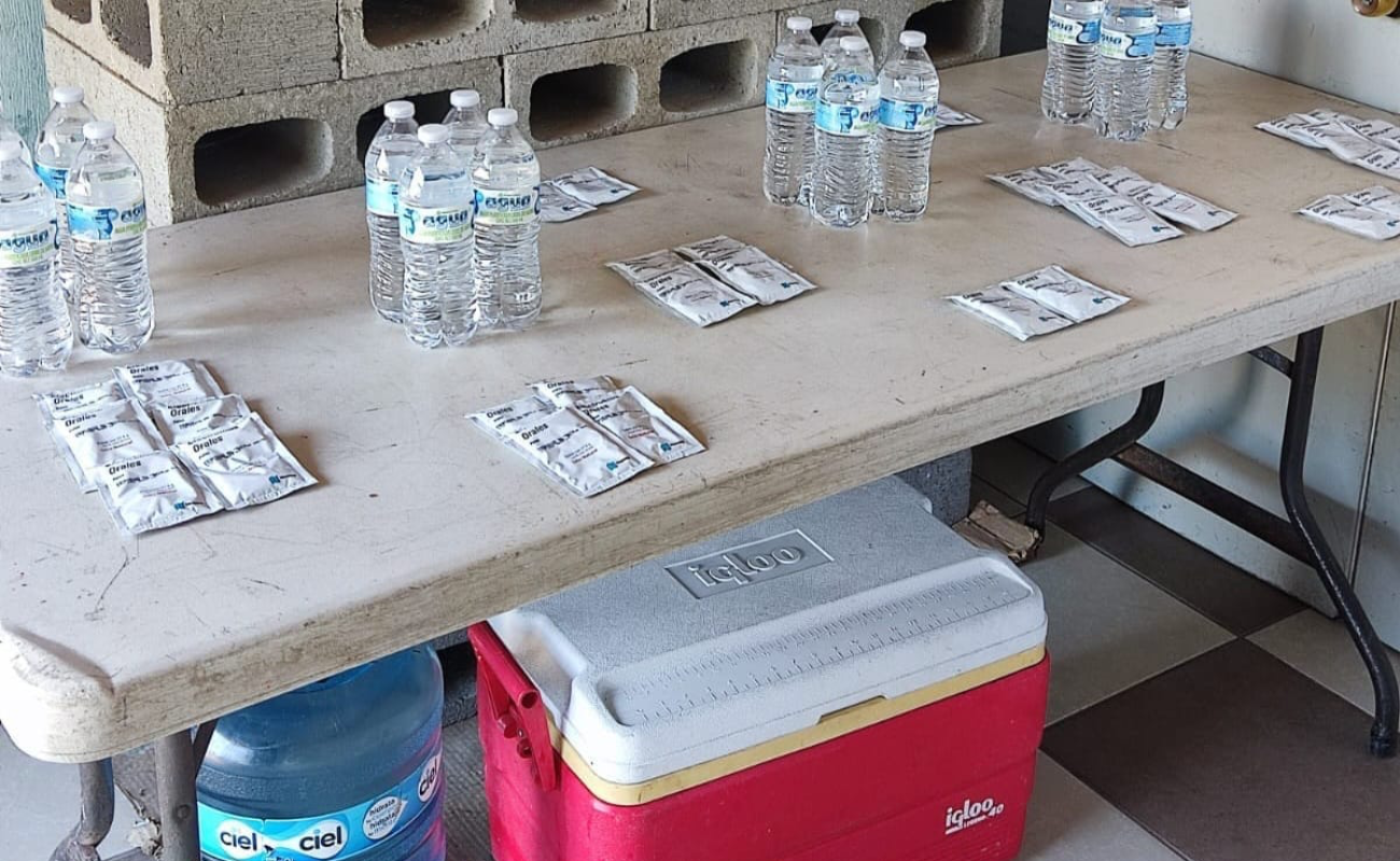 Disponibles Casas de Hidratación Oral en Tijuana; hacen frente a las altas temperaturas