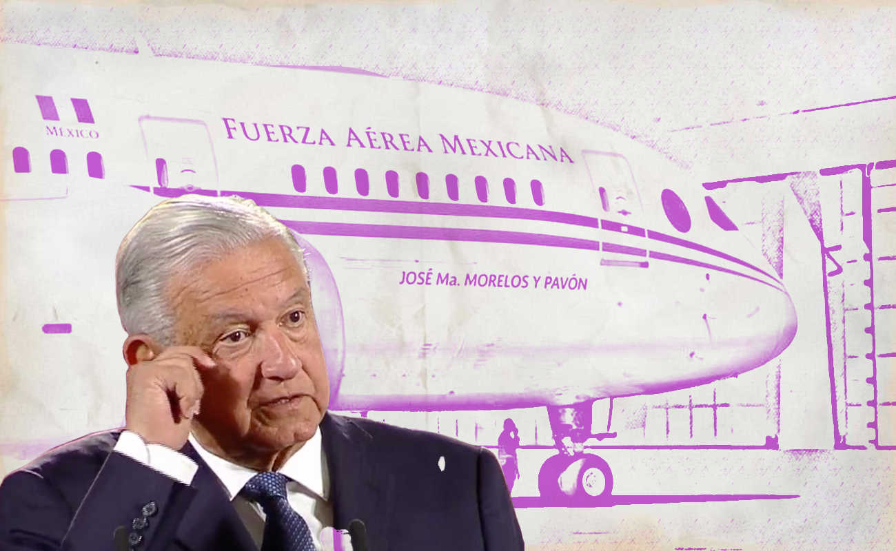 Rentarán avión presidencial para eventos sociales: López Obrador