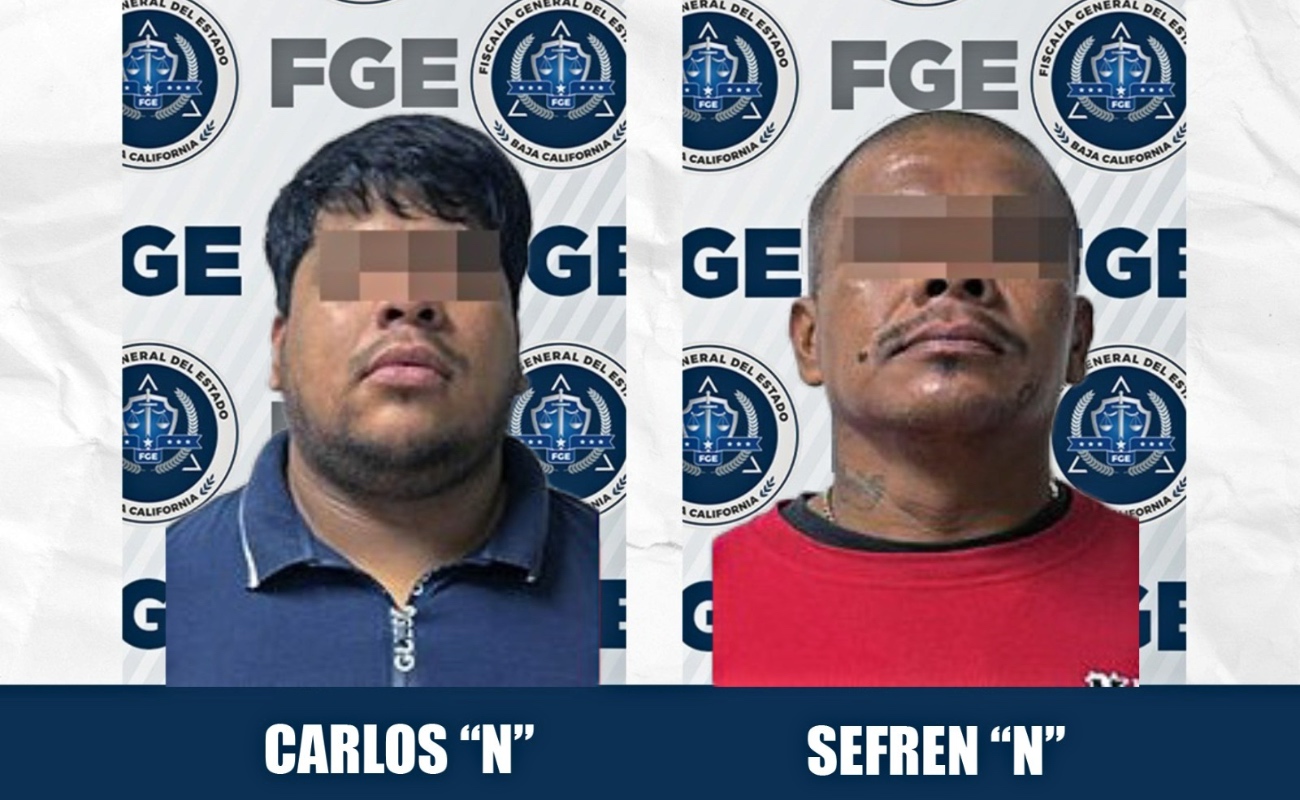 Detienen a dos hombres tras cateo por narcomenudeo
