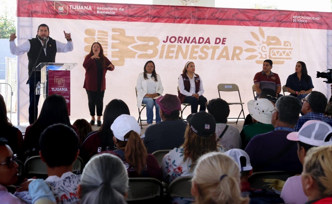 Lleva XXV Ayuntamiento de Tijuana Macro Jornada de Bienestar a la colonia 10 de Mayo