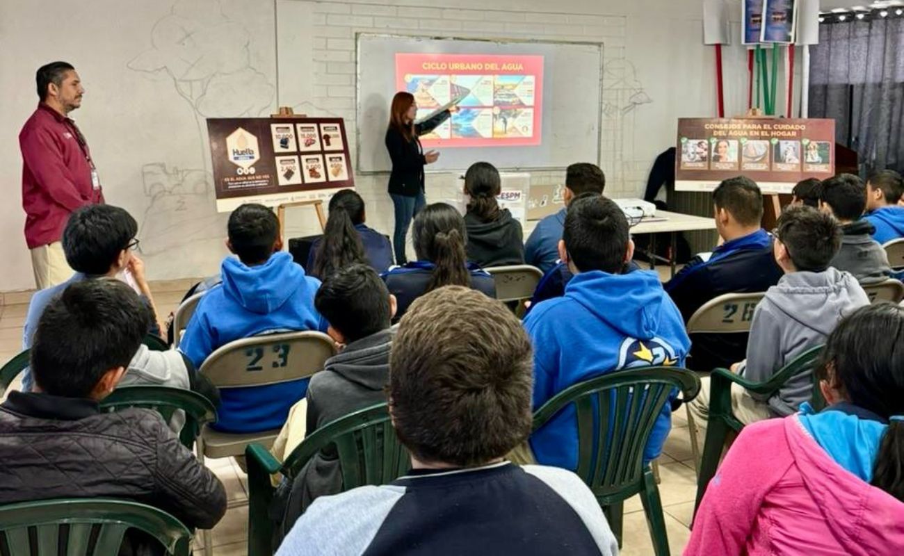 Imparte CESPM charlas del agua en escuelas del valle de Mexicali