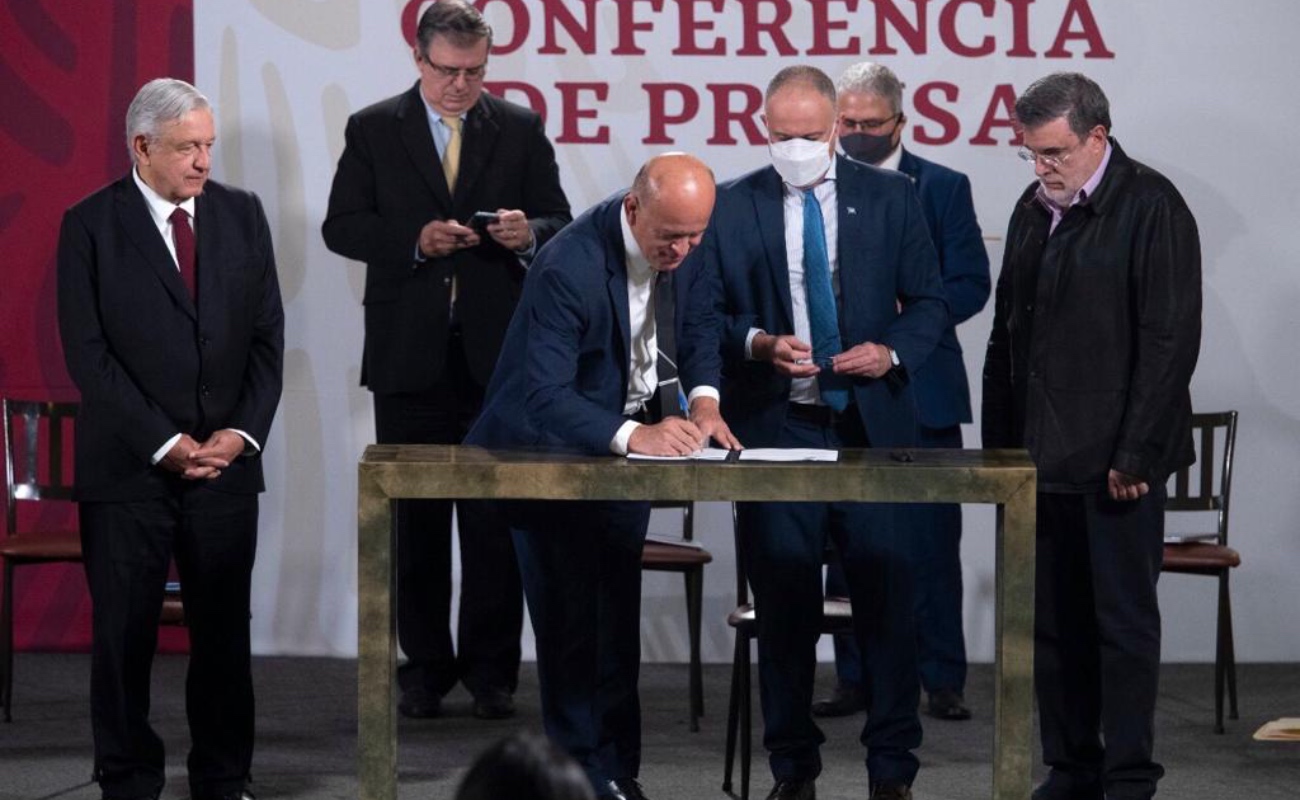 México y ONU firman convenio para compra de insumos médicos