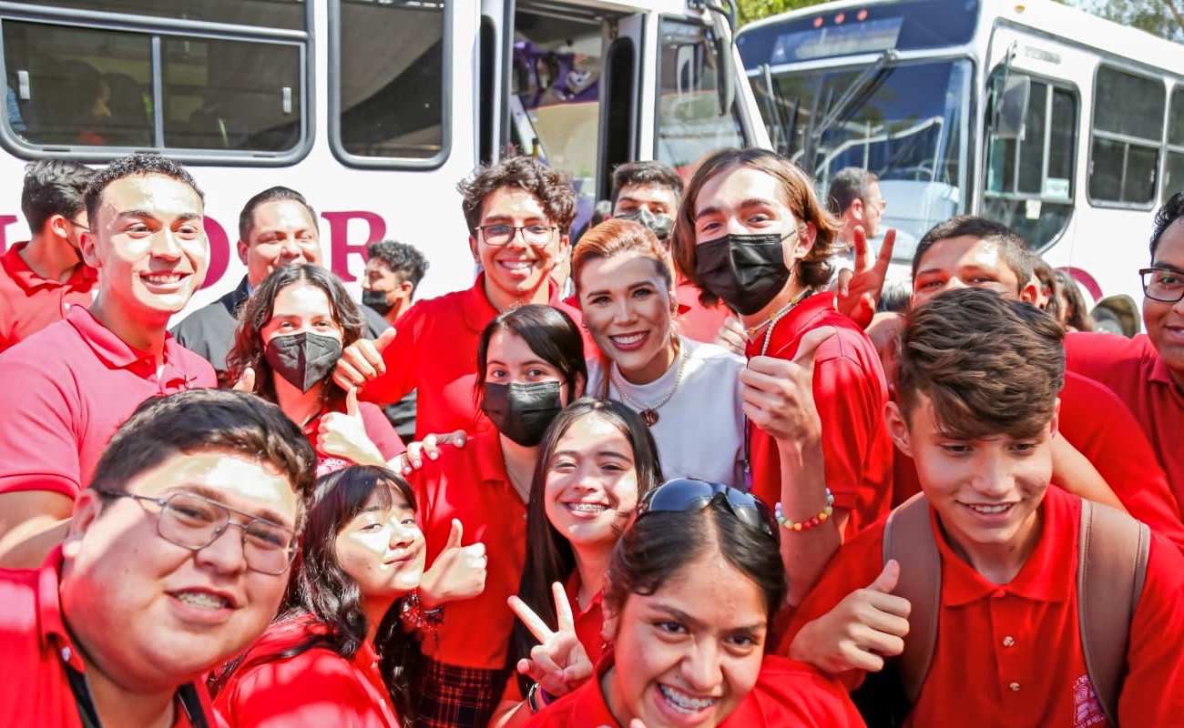 Llega transporte gratuito para estudiantes de Tecate, Rosarito y San Felipe: Marina del Pilar