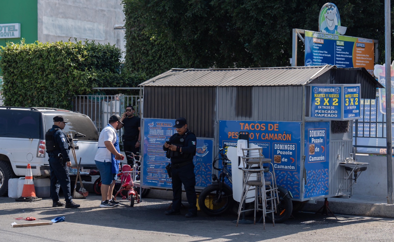 Balean a un hombre junto a mariscos de la Zona Centro