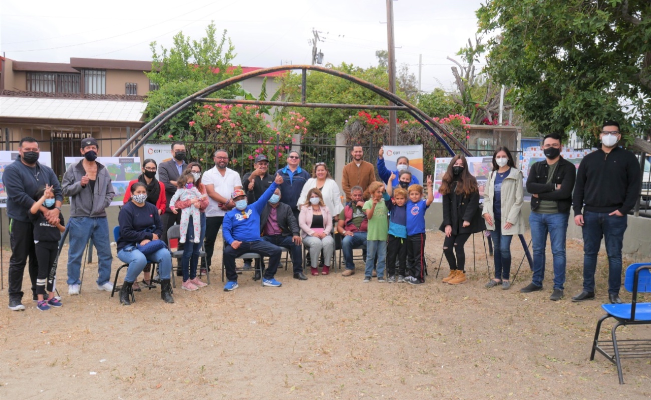 Presentan proyecto de rehabilitación de espacios públicos y áreas verdes en Lomas del Porvenir