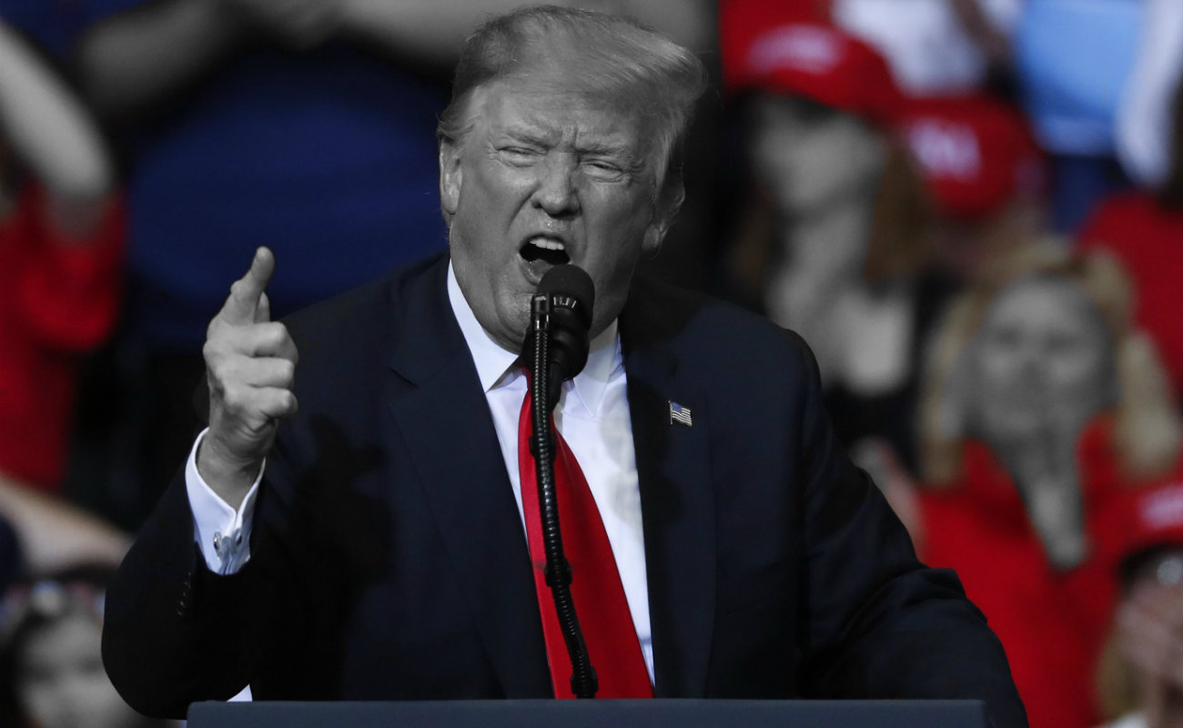 "¡Vamos a cerrar la maldita frontera!": Trump