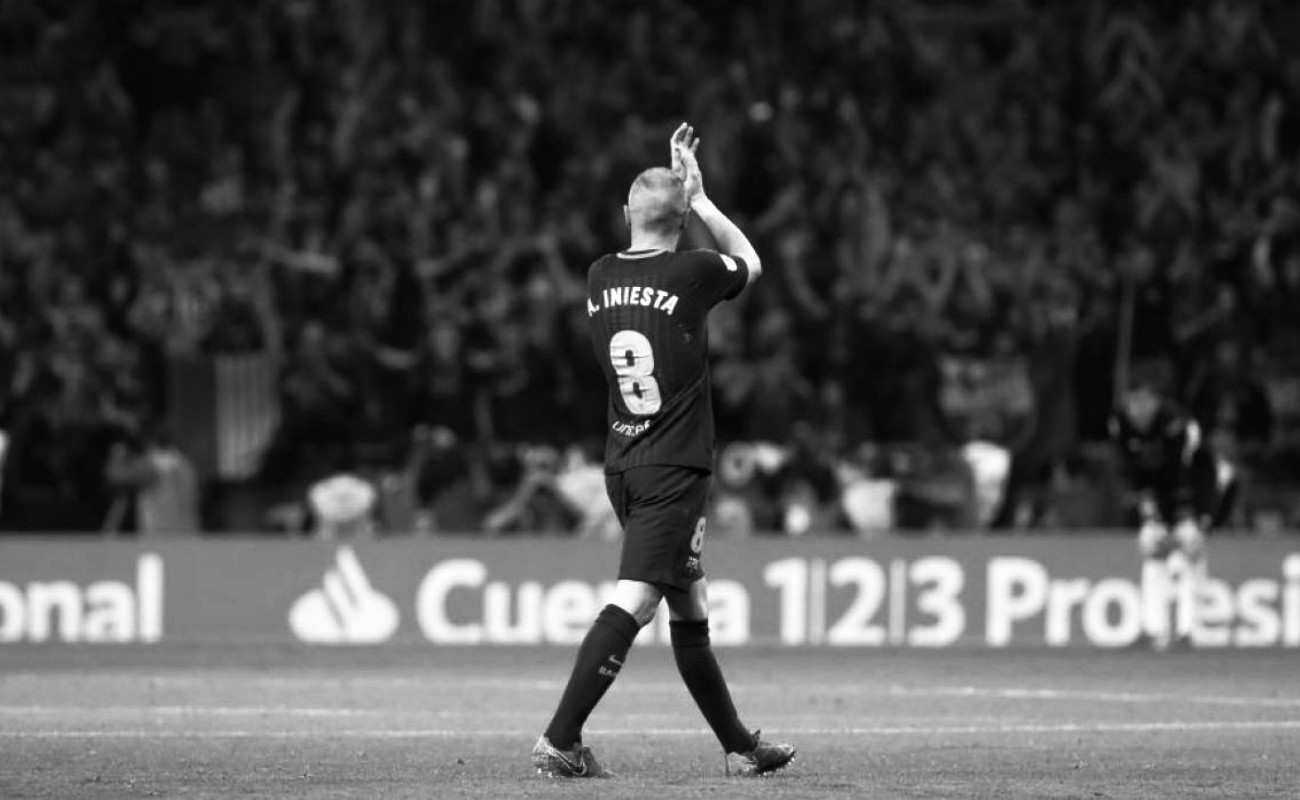 Iniesta dice adiós al Barça