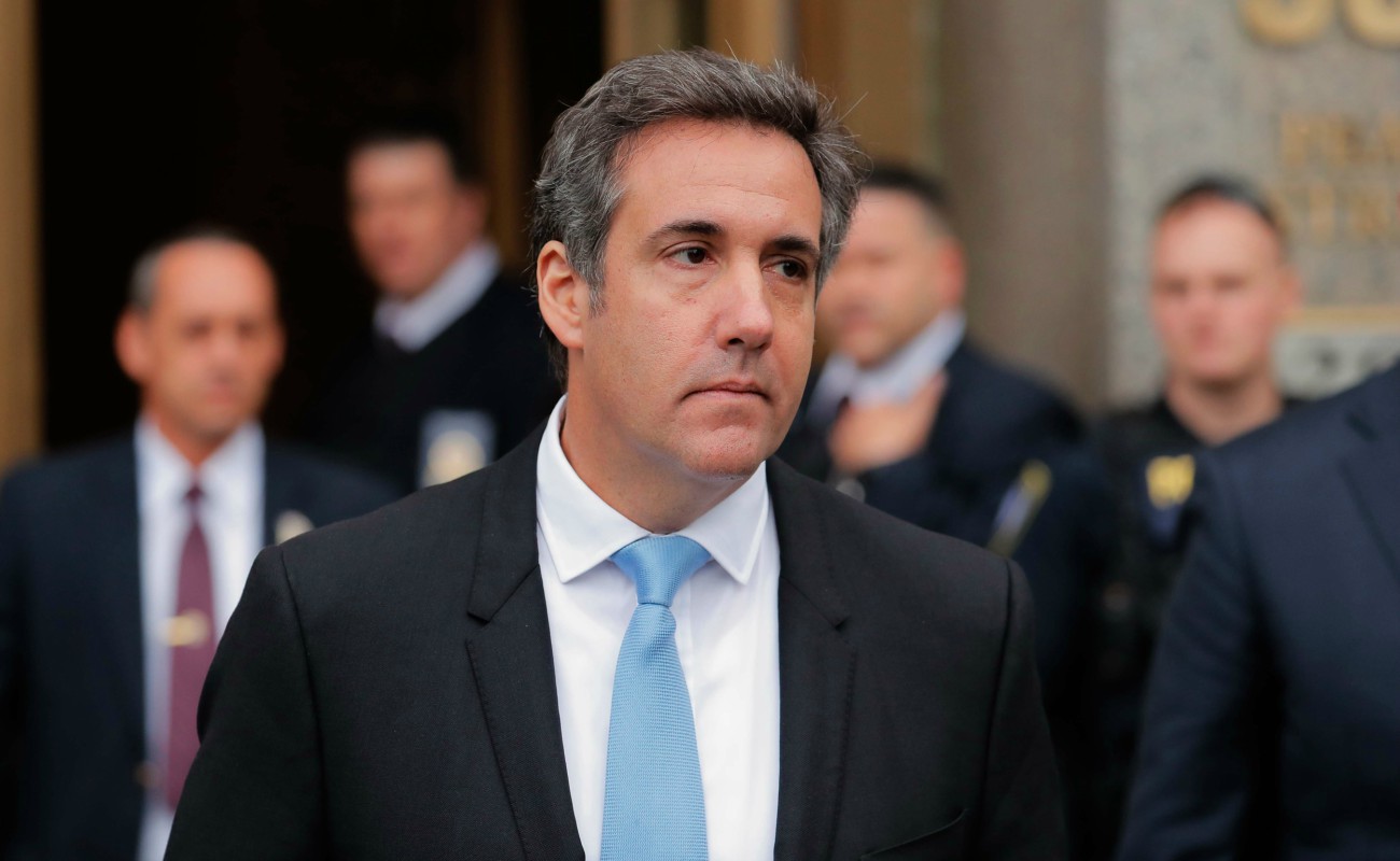 Trump confía completamente en su abogado personal Michael Cohen