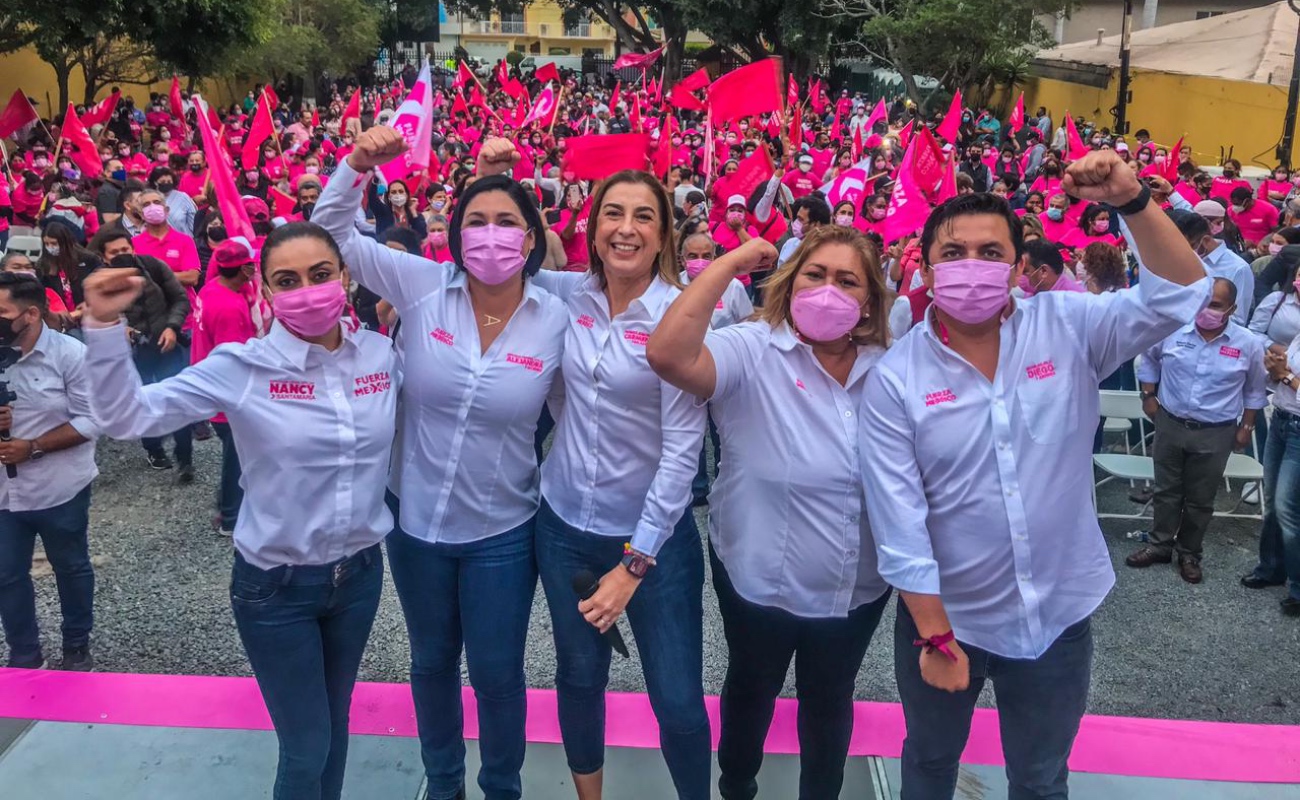 Con multitudinario evento, arranca Carmen Salazar campaña en Ensenada