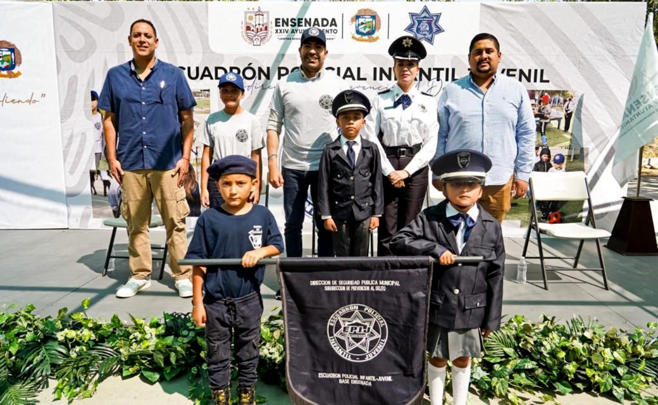 Encabeza Armando Ayala arranque del campamento del Escuadrón Policial Infantil Juvenil 2023