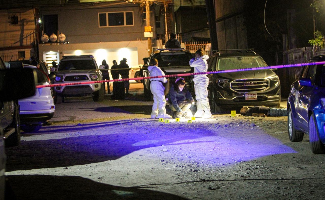 Asesinan a un hombre en calles de la colonia Nueva Tijuana