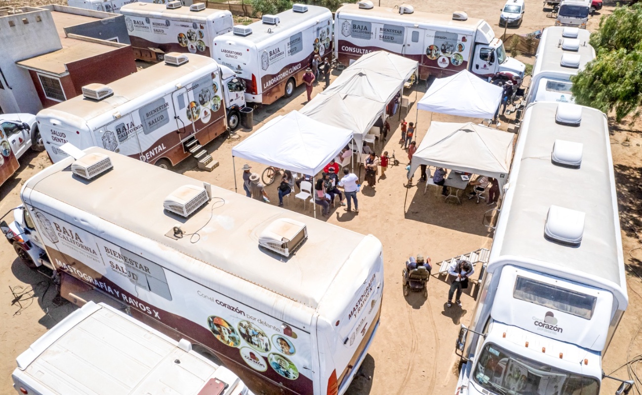 Caravanas de la Salud acercan servicios gratuitos a comunidades alejadas y vulnerables de BC