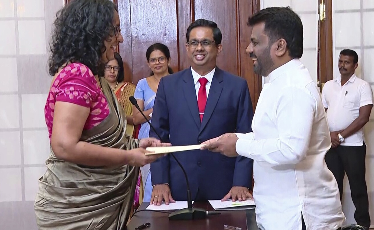 Harini Amarasuriya se convierte en la nueva Primera Ministra de Sri Lanka