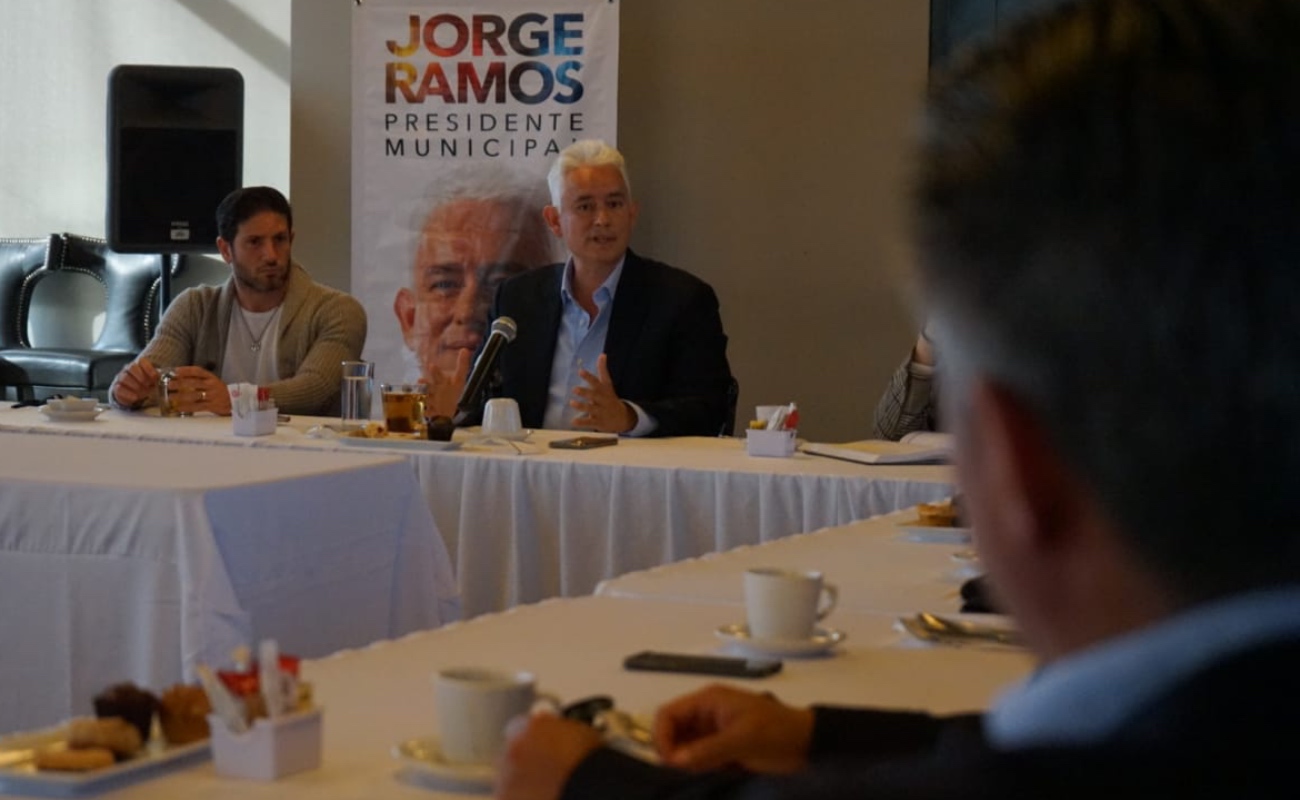 Propone Jorge Ramos un gobierno promotor y moderno