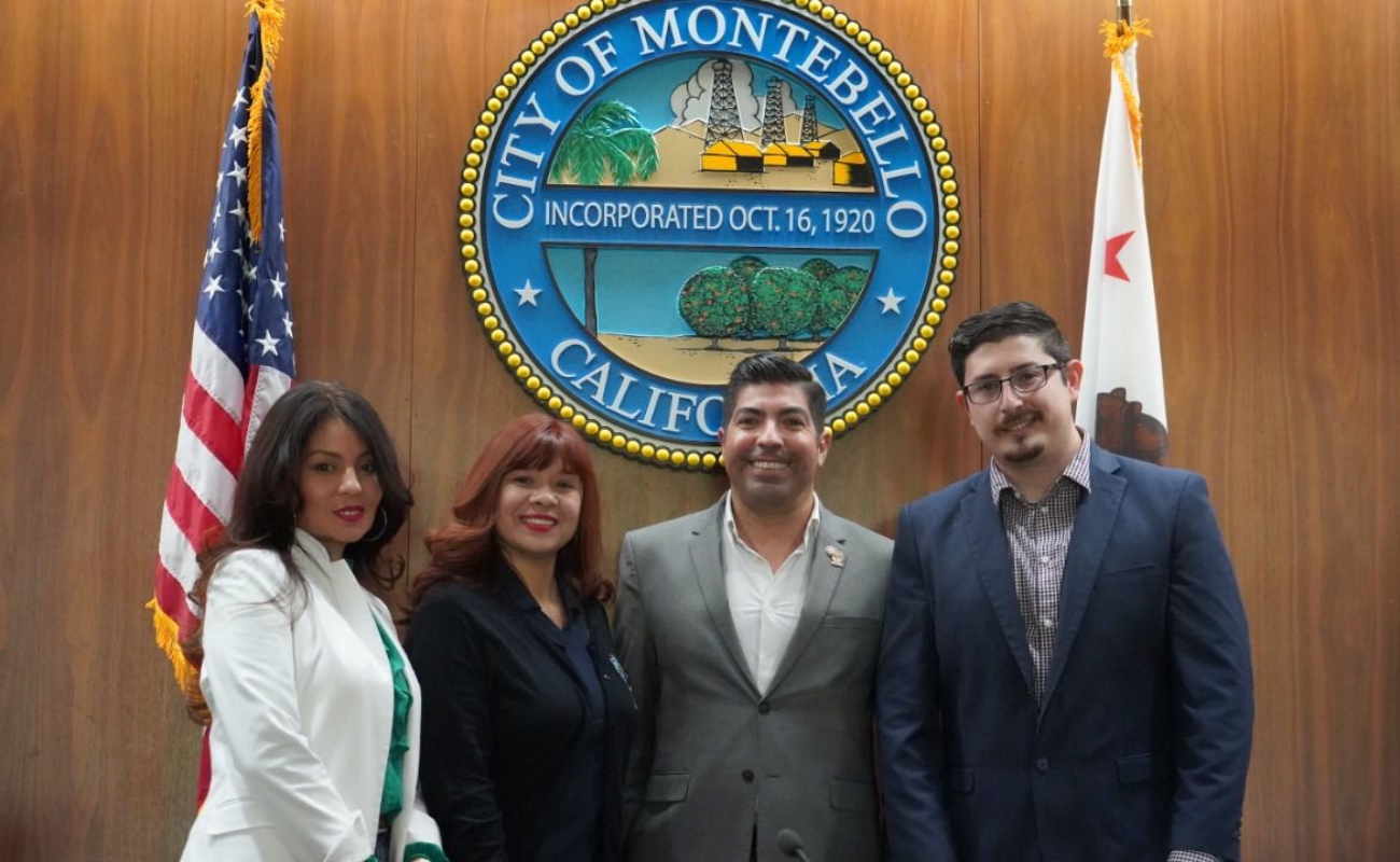 Agradece Armando Ayala donativo de camiones de pasajeros a autoridades de Montebello