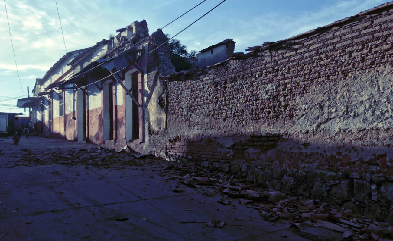 Sismo deja 200 casas con daños en Oaxaca