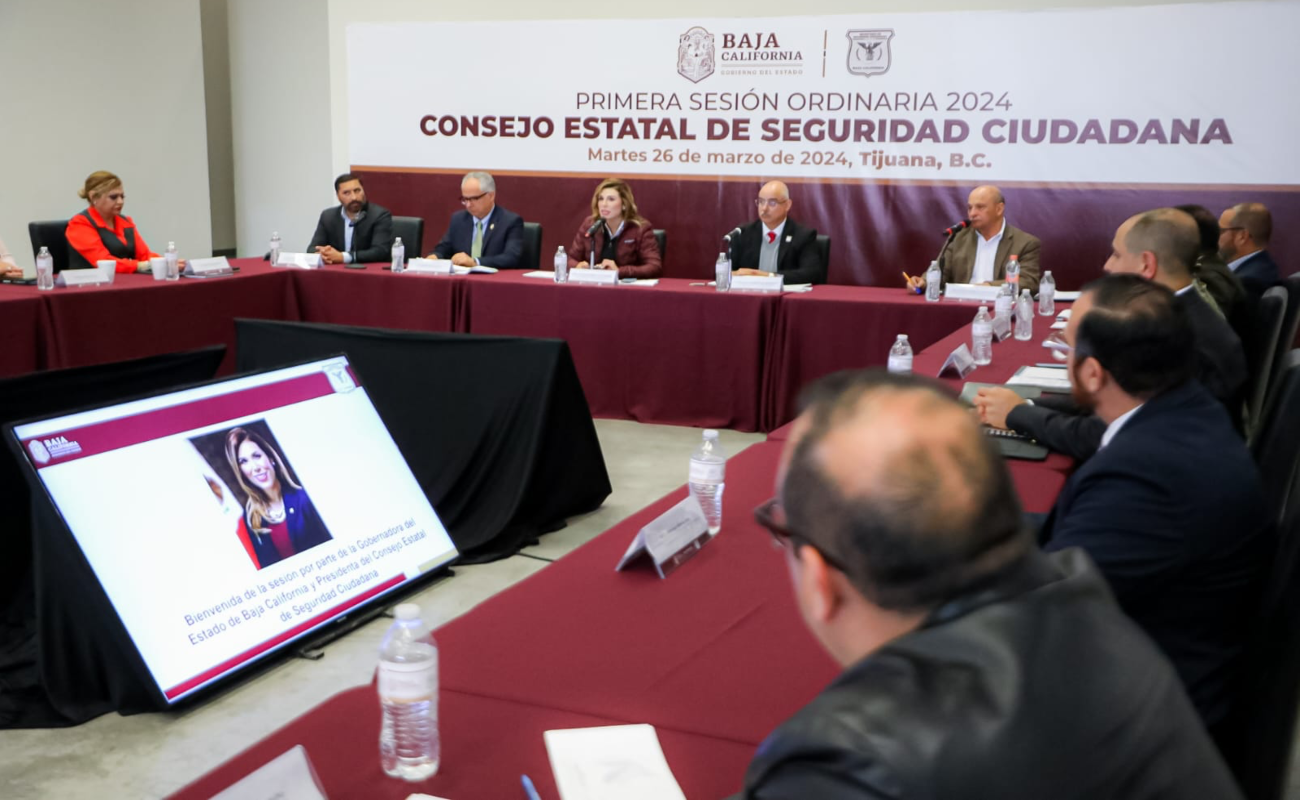 Anuncia gobernadora Marina del Pilar reforzamiento del Sistema Violeta de Baja California