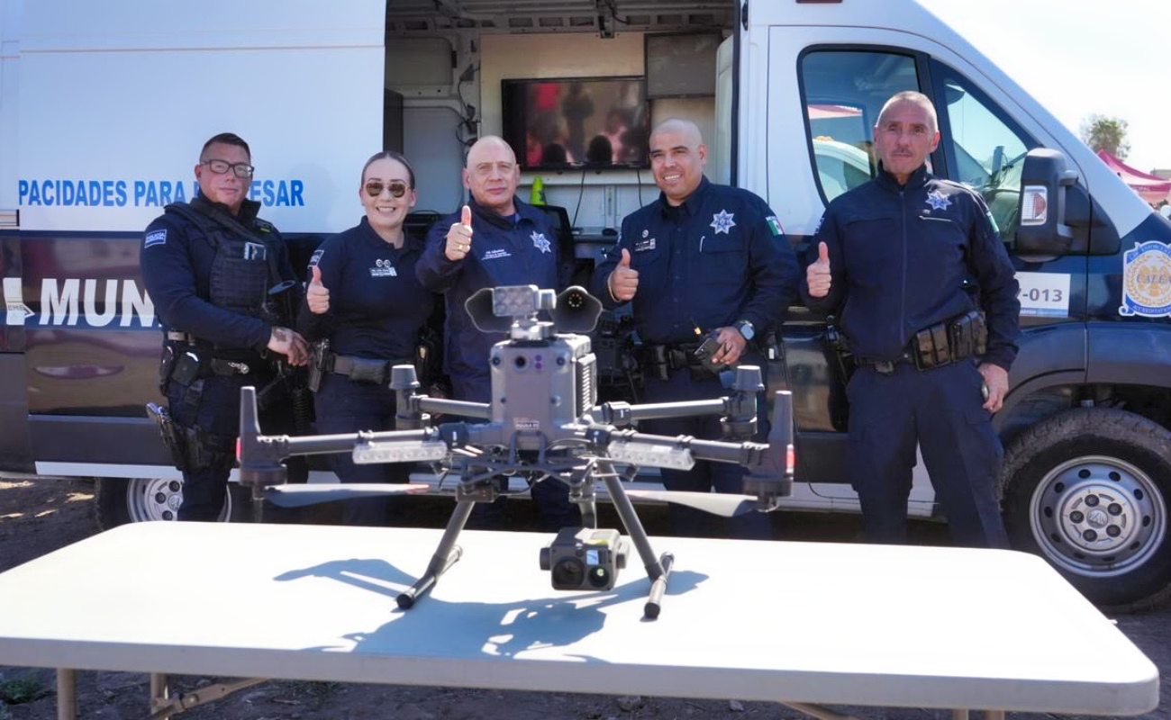 Fortalece Policía Municipal labor de seguridad con  ”Patrullas Aéreas”