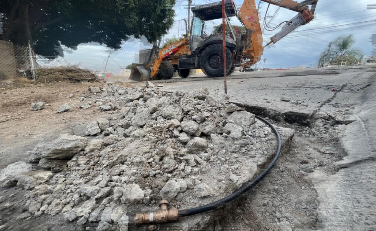 Restablece cespt agua potable en la colonia Lomas Conjunto Residencial