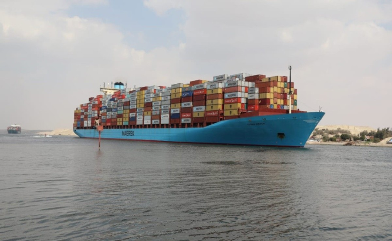 Confirma autoridad del Canal de Suez que ya cruzaron todos los buques rezagados tras liberación de carguero