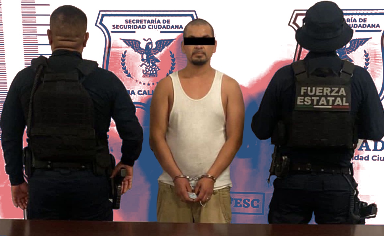 Capturan a tres prófugos de la justicia en Ensenada