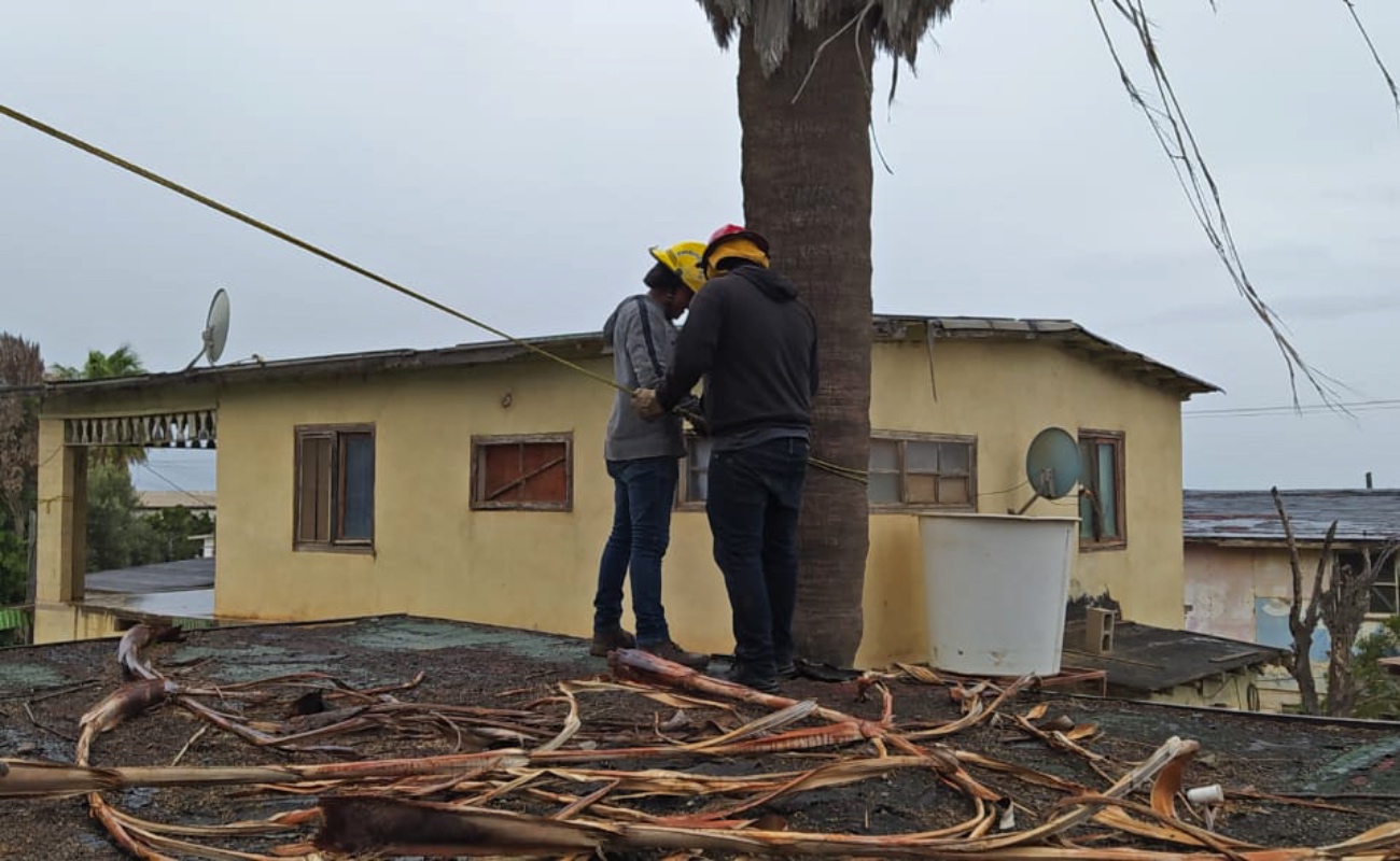 Provoca “Kay” daños en 45 viviendas de Isla de Cedros