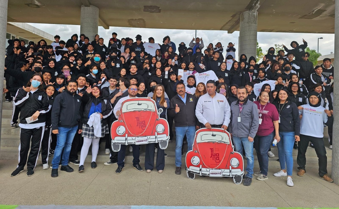 Programa "Si bebes no manejes" lleva mensaje de prevención a más de 800 jóvenes de todo Tijuana