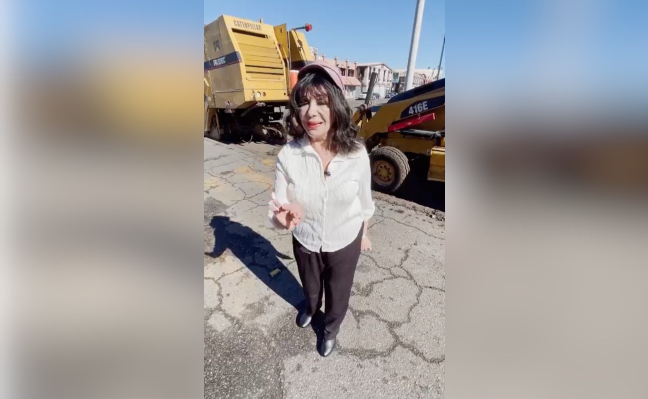 Supervisa Norma Bustamante rehabilitación de Av. Pioneros en Centro Cívico