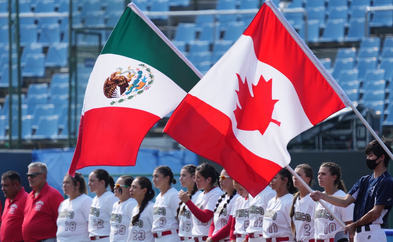México cae ante Canadá en el arranque del softbol femenil en Tokio 2020