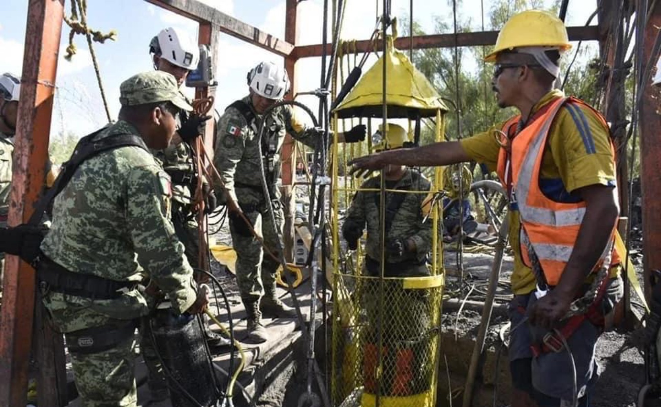 Destinará CFE 1,044 mdp en el rescate de los 10 mineros atrapados en la mina El Pinabete