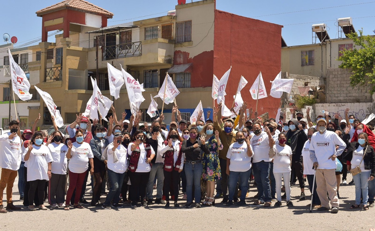 Ofrece Montserrat Caballero mejorar las colonias de Tijuana