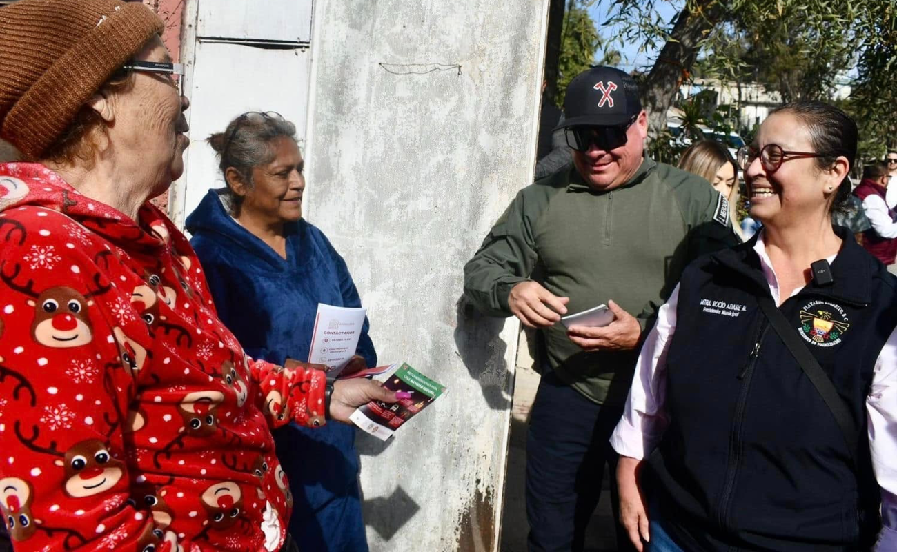 Encabeza alcaldesa Jornada de Seguridad en la colonia Constitución