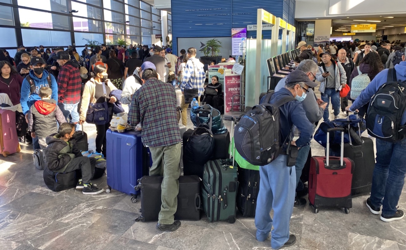 Registra Profeco solo 26 quejas por retrasos en aeropuertos de Tijuana