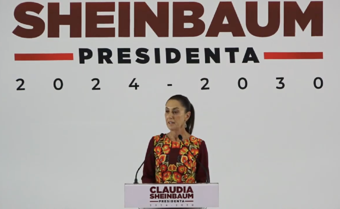 Presenta Claudia Sheinbaum Pardo, virtual presidenta electa, a los cinco nuevos integrantes del gabinete federal