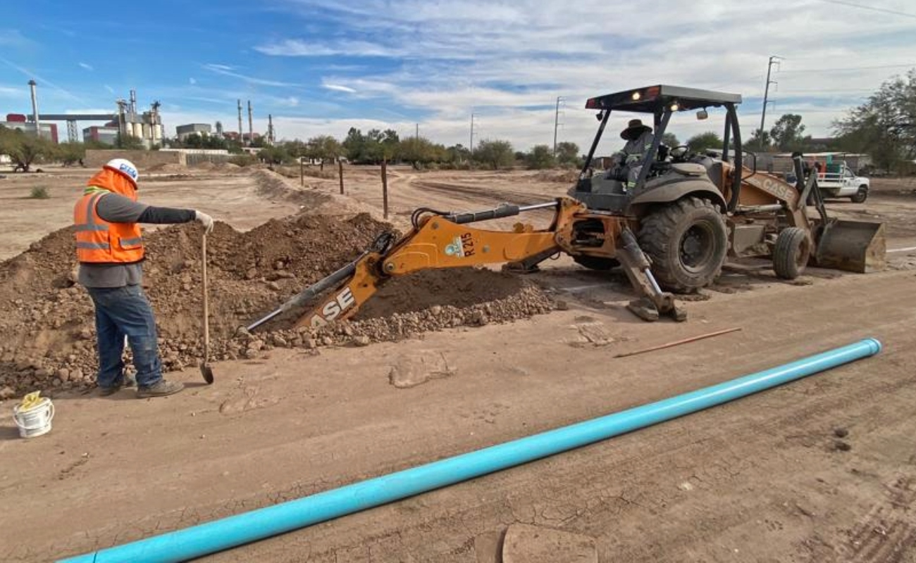Introduce CESPM red de agua potable en Ejido El Choropo tras 20 años sin servicio