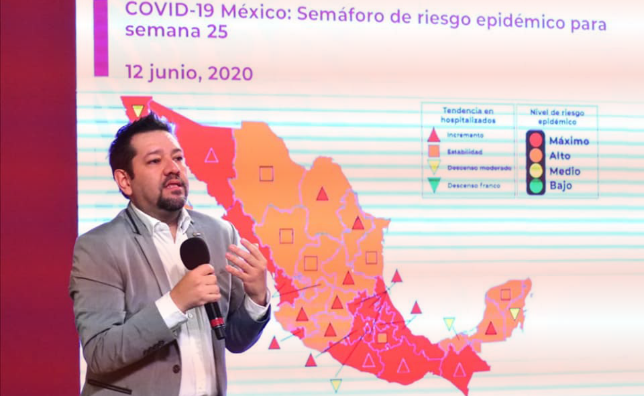 México se divide en “Rojo” y “Naranja”, de acuerdo al Semáforo Epidemiológico