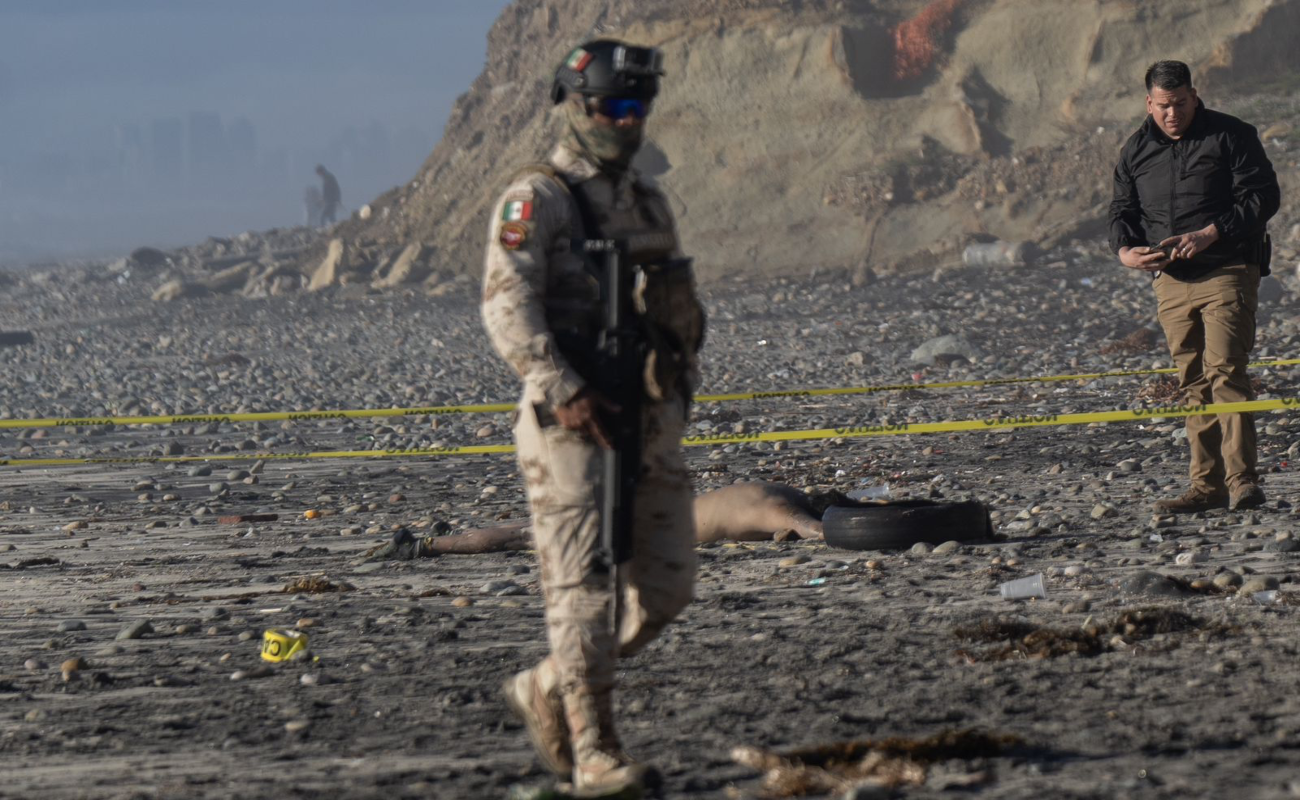 Mar de playas de Tijuana arroja un cuerpo sin vida