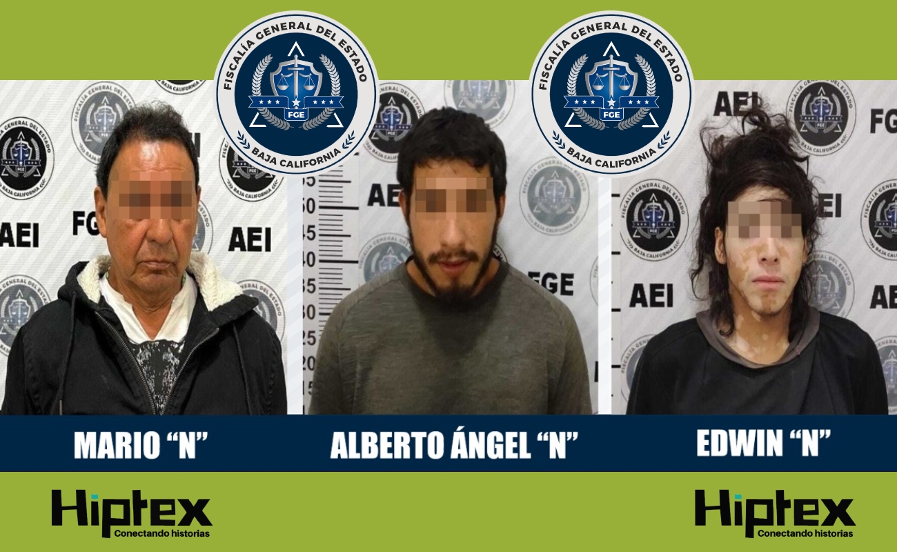 Capturan a tres buscados por abuso sexual, violencia familiar y robo