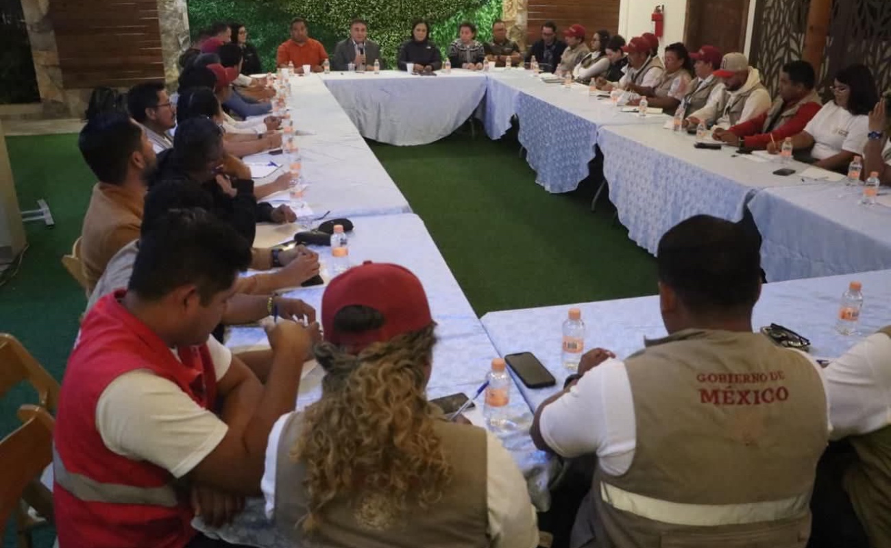 Encabeza Ariadna Montiel, reunión con brigadas del Censo del Bienestar para San Quintín