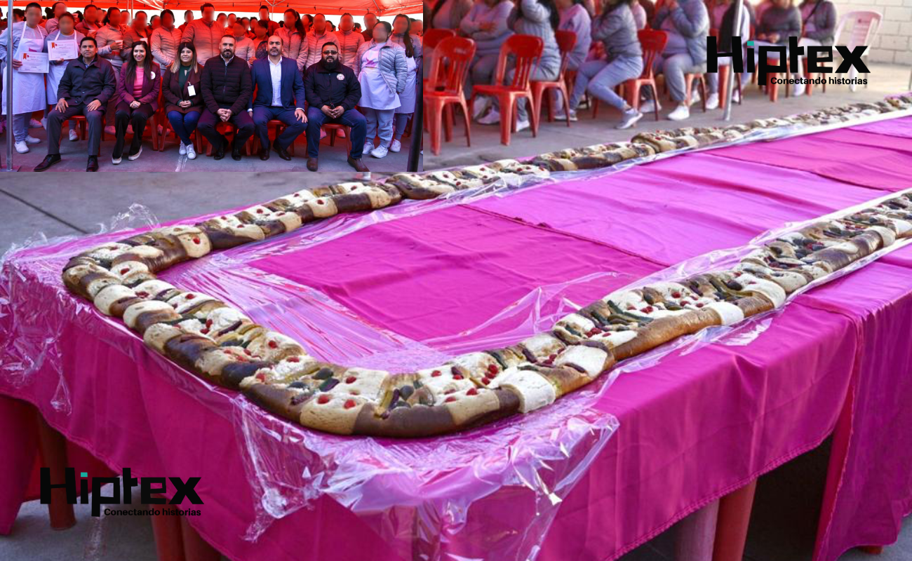 Ofrece CESISPE degustación de rosca de reyes a mujeres privadas de la libertad en el Cereso de Tijuana