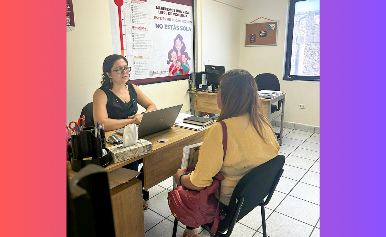 Inmujer BC ofrece servicios en apoyo a las mujeres en Baja California