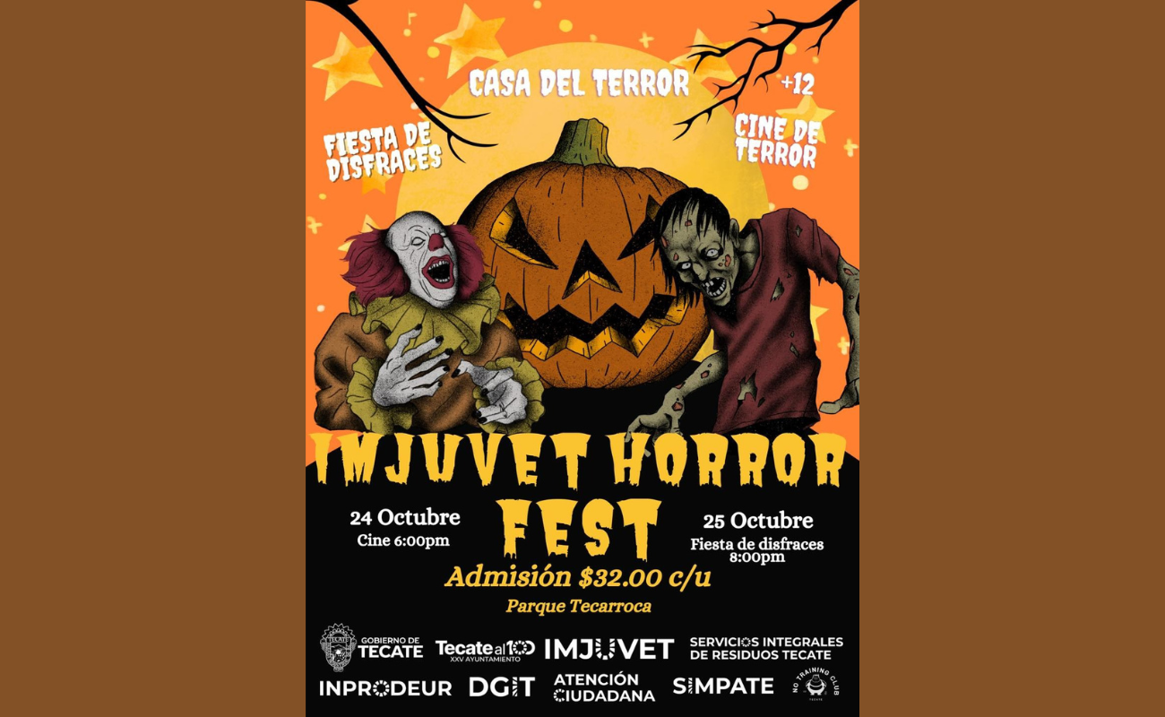 IMJUVET invita al Horror Fest 2025