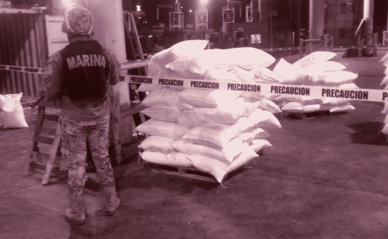 Incautan en Puerto de Ensenada 169 kilos de precursores químicos en portacontenedores