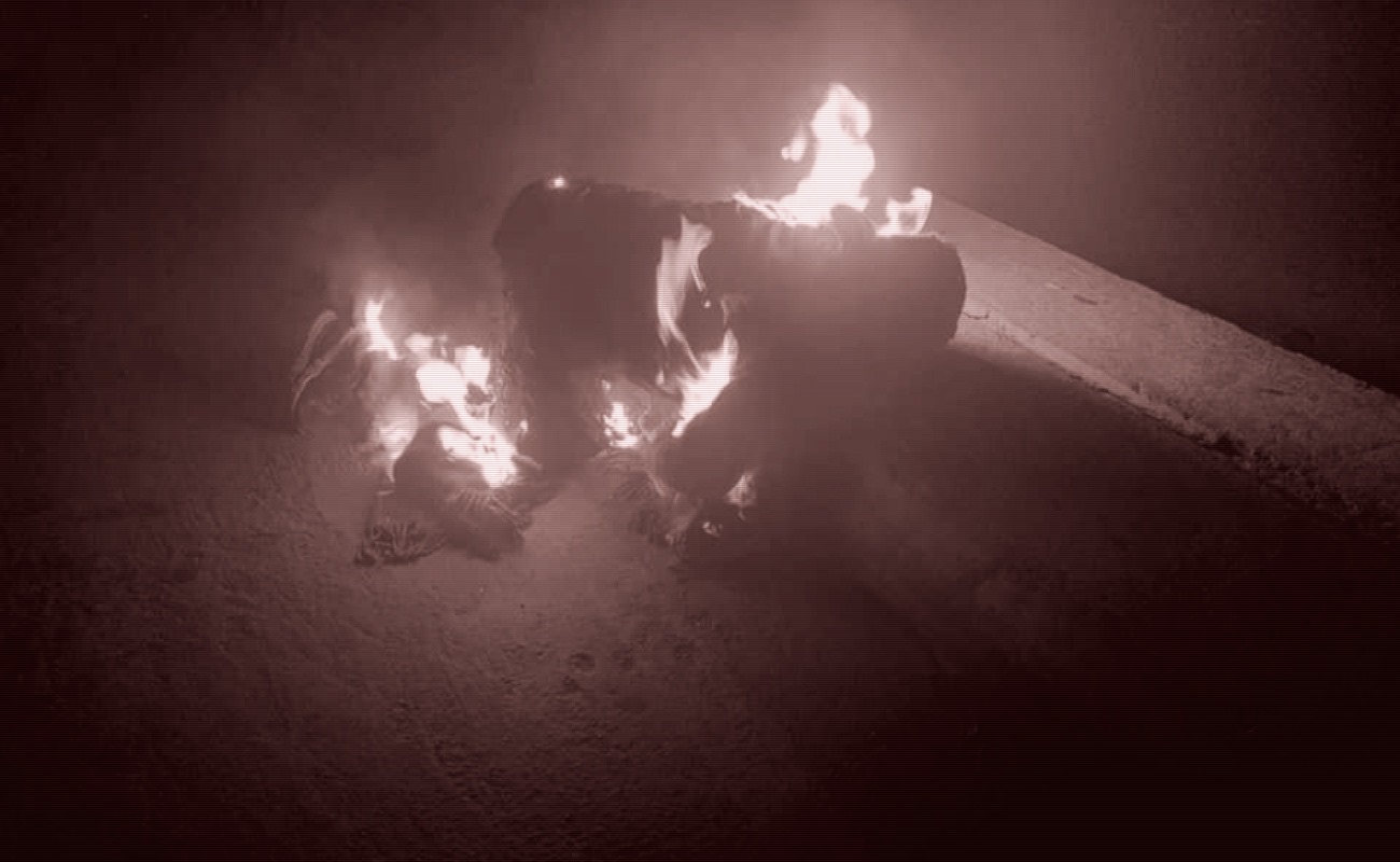 Joven muere envuelto en llamas en Puente México