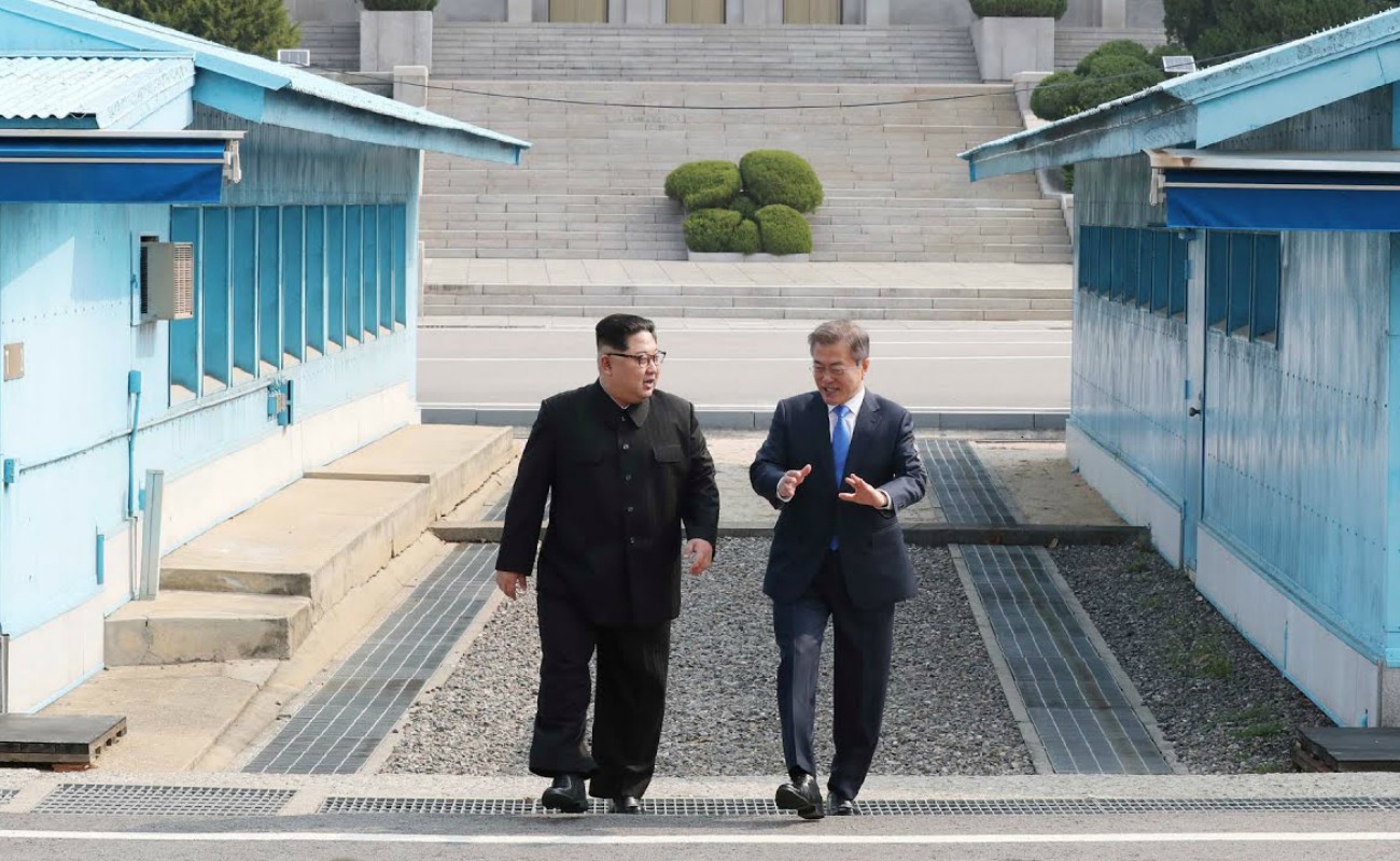 En histórico encuentro las dos Coreas se comprometen para lograr una desnuclearización y paz permanente