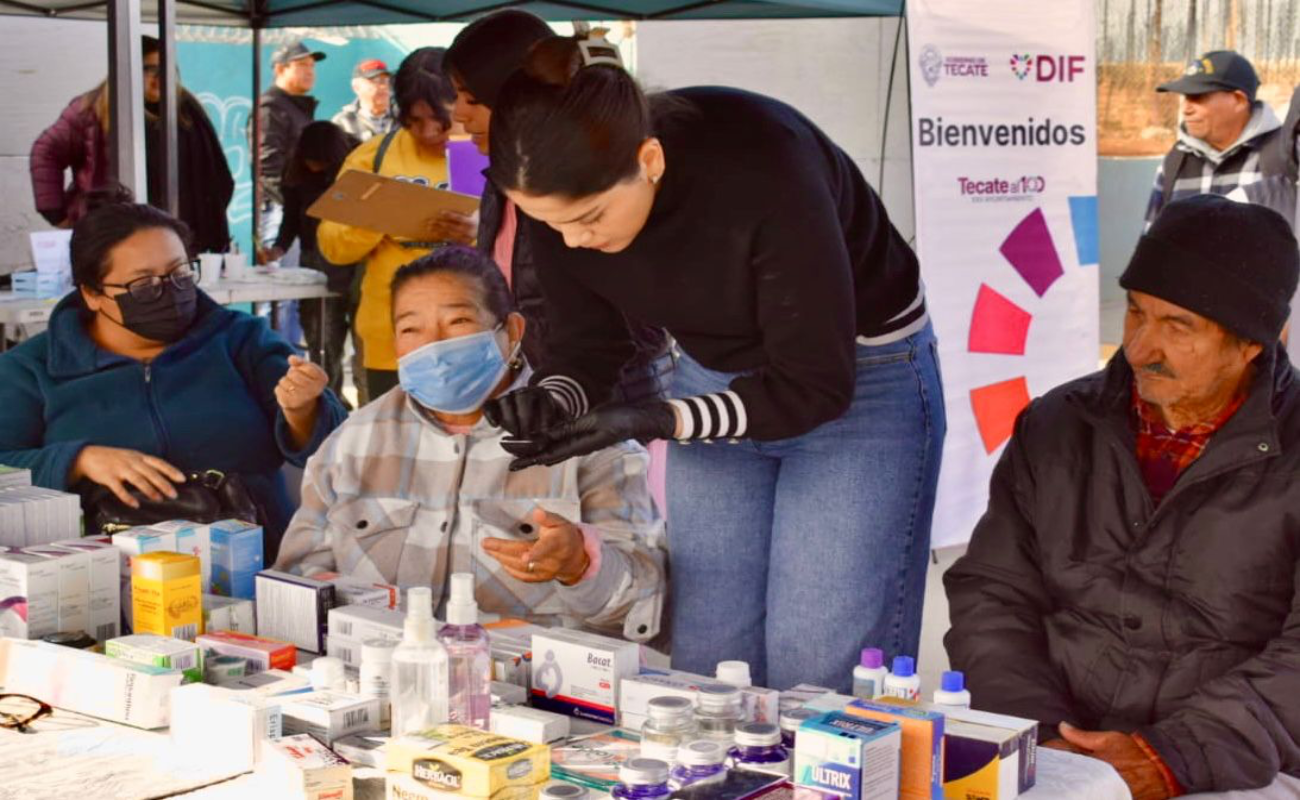 Jornada de Bienestar en la delegación Nueva Colonia Hindú en Tecate