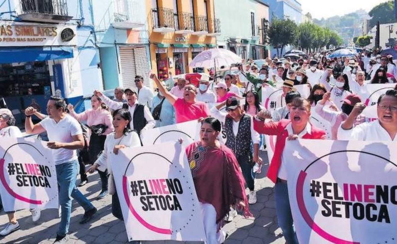 Habrá más de 80 protestas contra el “Plan B” de reforma electoral de López Obrador