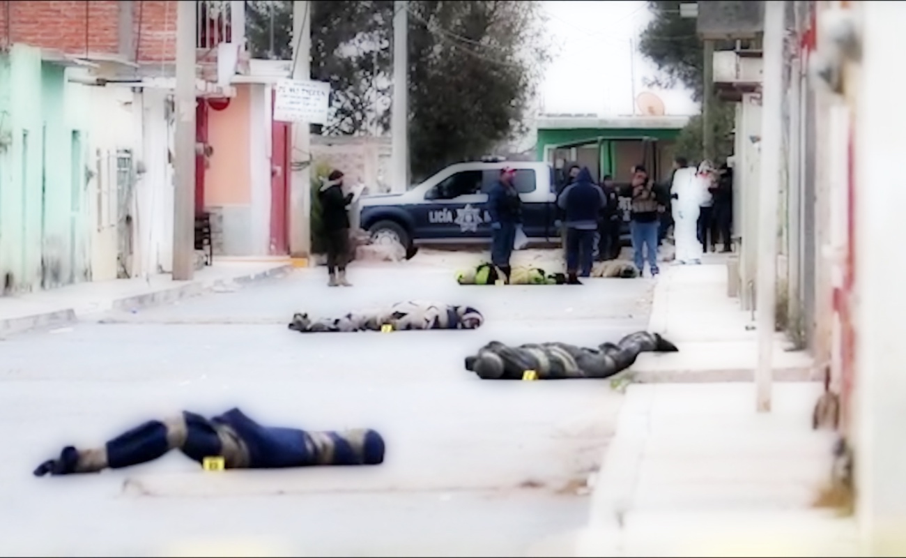 Deja jornada violenta al menos 17 muertos en Zacatecas