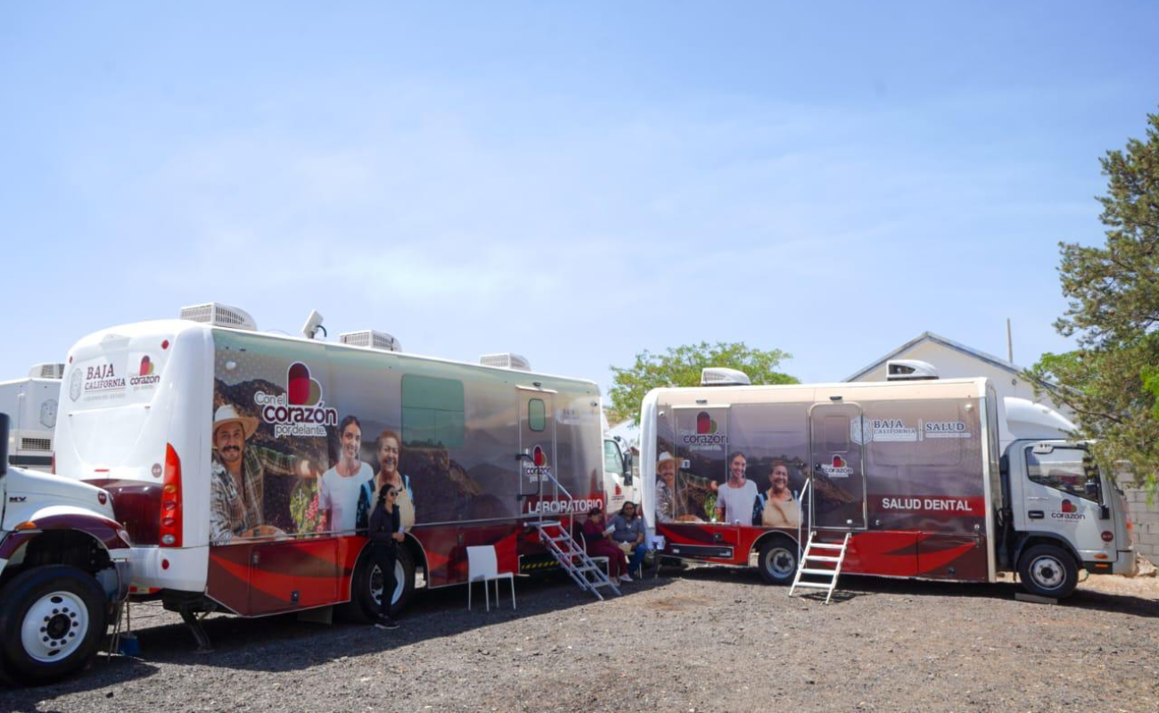 Del 8 al 12 de julio Caravanas de Salud en Valle de Mexicali, Tijuana y Ensenada
