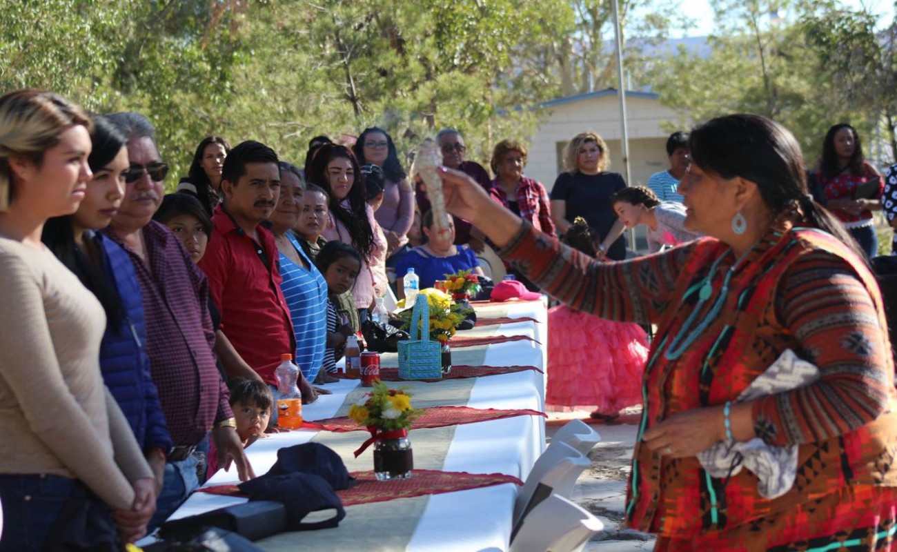 Celebran ritual Kumiai en festejo de aniversario de Jacumé